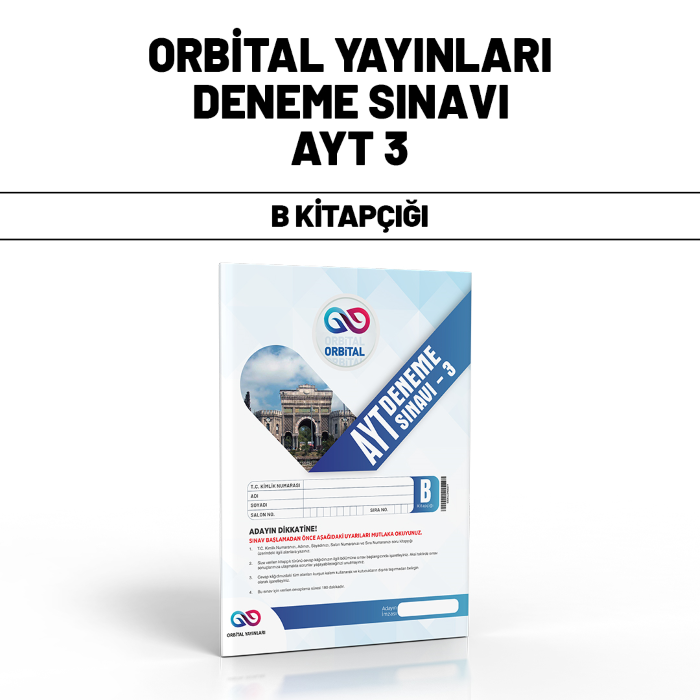 ORBİTAL YKS AYT DENEME SNV 3-B - 25-26